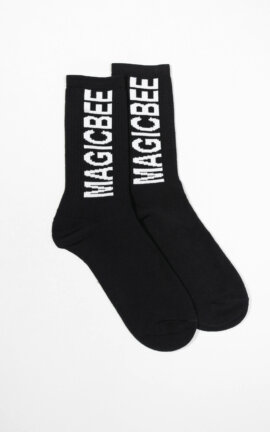 MagicBee Logo Socks – Black