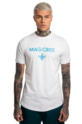 MAGICBEE CLASSIC PETROL LOGO -WHITE