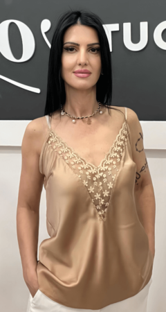 LINGERIE ΜΠΕΖ ΜΕ ΔΑΝΤΕΛΑ
