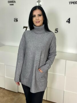 ΜΠΛΟΥΖΟΦΟΡΕΜΑ ΠΛΕΚΤΟ ΓΚΡΙ