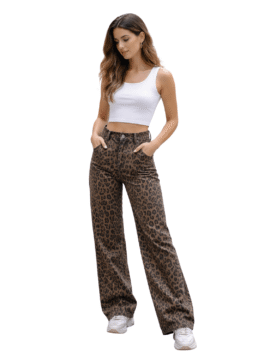 JEAN ANIMAL PRINT