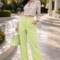 ELEGANT SKY WIDE LEG ΠΑΝΤΕΛΟΝΑ ΜΕ ΠΙΕΤΑ ΦΥΣΤΙΚΙ