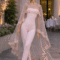ELEGANT ΚΑΠΑ ΤΟΥΛΙ ΜΕ ΛΟΥΛΟΥΔΙΑ & ΣΤΡΑΣ ΡΟΖ