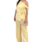 SATIN SET ΕΞΩΜΟ ΚΙΤΡΙΝΟ