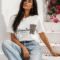 ANIMAL PRINT POCKET OVERSIZE T-SHIRT ΛΕΥΚΟ