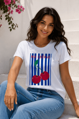 T-SHIRTS CHERIE ΡΟΥΑ