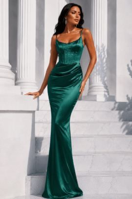 ΣΑΤΕΝ  DREAM DRESS ΣΜΑΡΑΓΔΙ