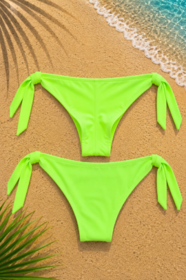 SLIP BIKINI BRAZILIAN ΜΕ ΠΛΑΪΝΑ ΔΕΣΙΜΑ ΛΑΧΑΝΙ