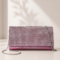 ΤΣΑΝΤΑ CLUTCH ΦΟΥΞΙΑ&ΣΤΡΑΣ