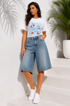 CHERRY SUMMER T-SHIRT ΣΙΕΛ
