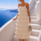 GLAMOUR RUFFLE MIDI ΦΟΡΕΜΑ
