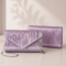 ΤΣΑΝΤΑ CLUTCH ΡΟΖ ΑΠΑΛΟ ΜΕΤΑΛΙΖΕ