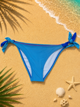 SLIP BIKINI  ΜΕ ΠΛΑΪΝΑ ΔΕΣΙΜΑ ΣΙΕΛ