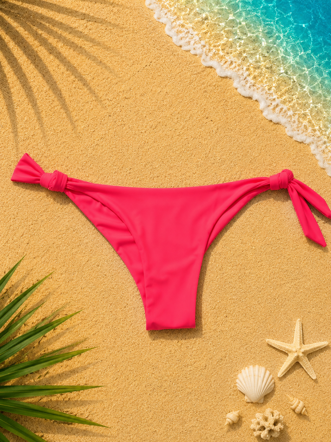 SLIP BIKINI BRAZILIAN ΜΕ ΠΛΑΪΝΑ ΔΕΣΙΜΑ ΣΚΟΥΡΟ ΚΟΡΑΛΛΙ