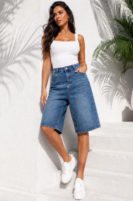 DENIM BERMUDA COMFORT FIT