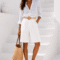 SUMMER CHIC ΒΕΡΜΟΥΔΑ ΑΣΠΡΗ