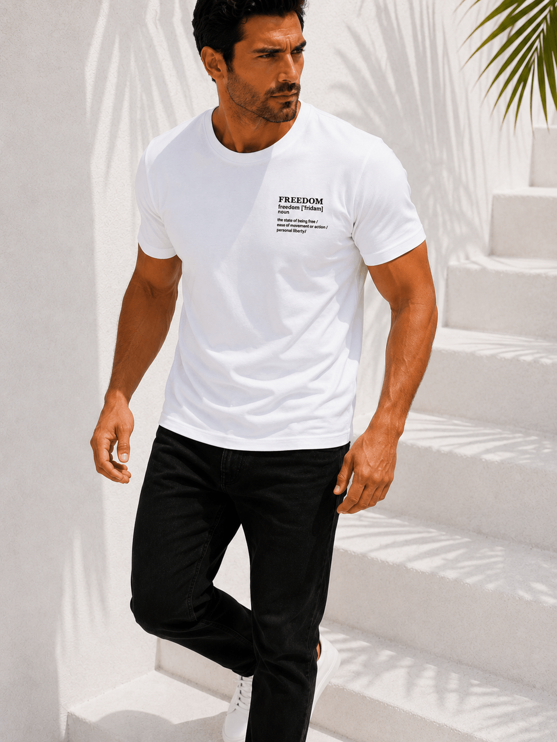 𝐅𝐑𝐄𝐄𝐃𝐎𝐌 𝐌𝐄𝐍’𝐒 𝐂𝐎𝐓𝐓𝐎𝐍 𝐓-𝐒𝐇𝐈𝐑𝐓 𝐖𝐇𝐈𝐓𝐄 - Image 2
