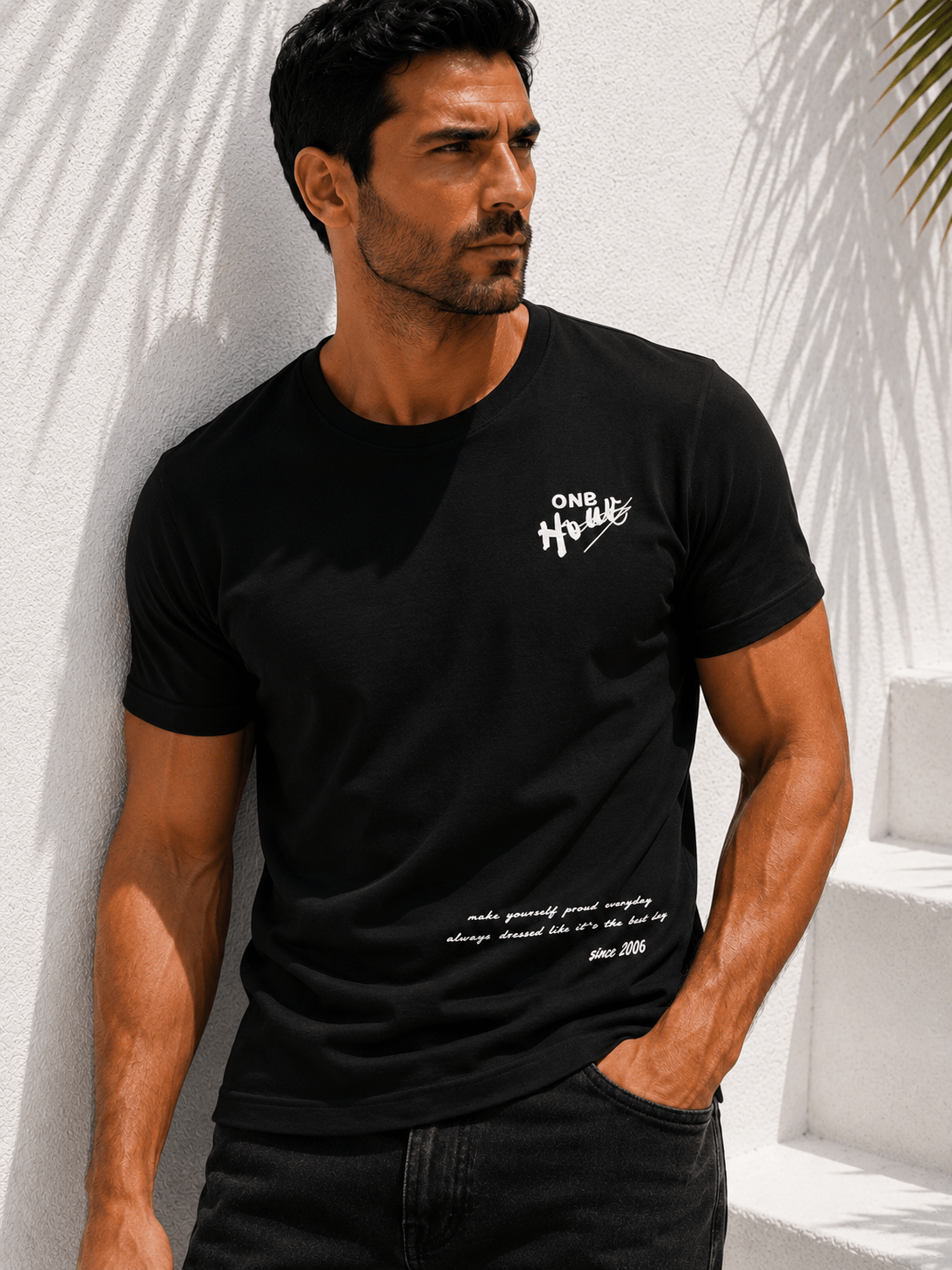 𝐎𝐍𝐄 𝐇𝐔𝐍𝐃𝐑𝐄𝐃 𝐌𝐄𝐍’𝐒 𝐓-𝐒𝐇𝐈𝐑𝐓 𝐁𝐋𝐀𝐂𝐊